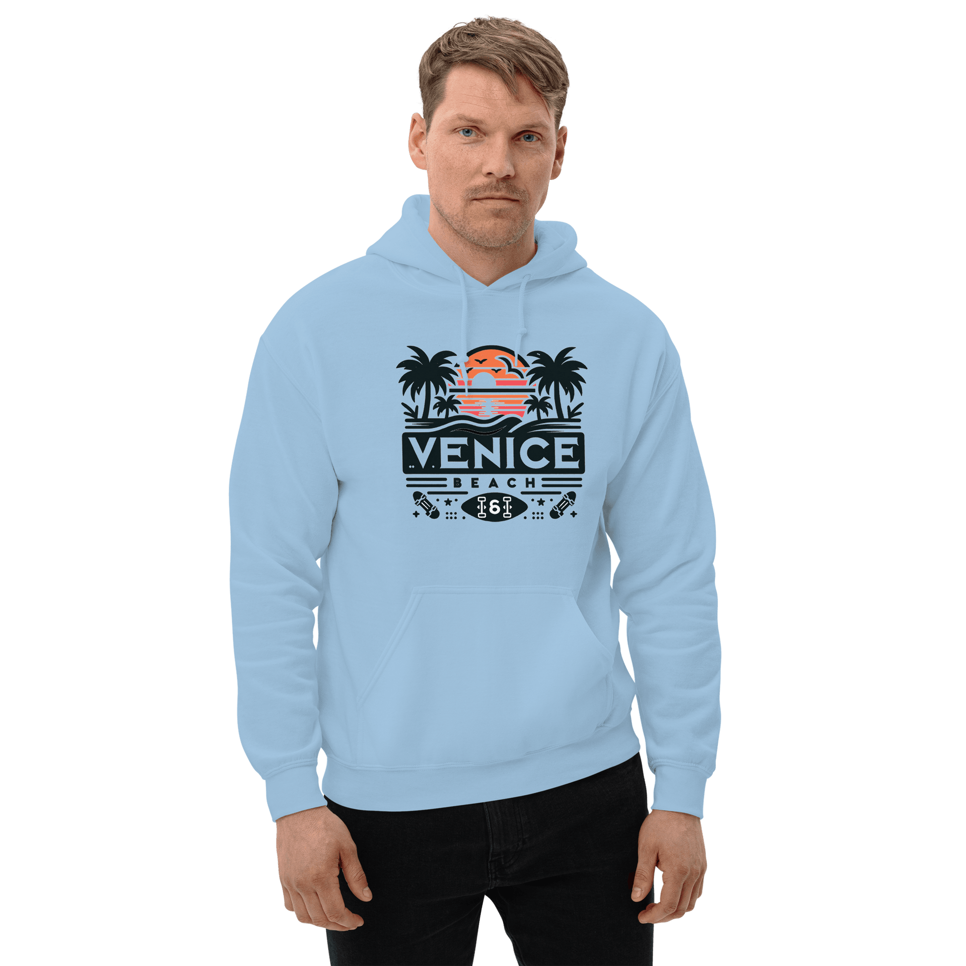 Unisex Heavy Blend Kapuzenpullover "Venice Beach" - Artexio