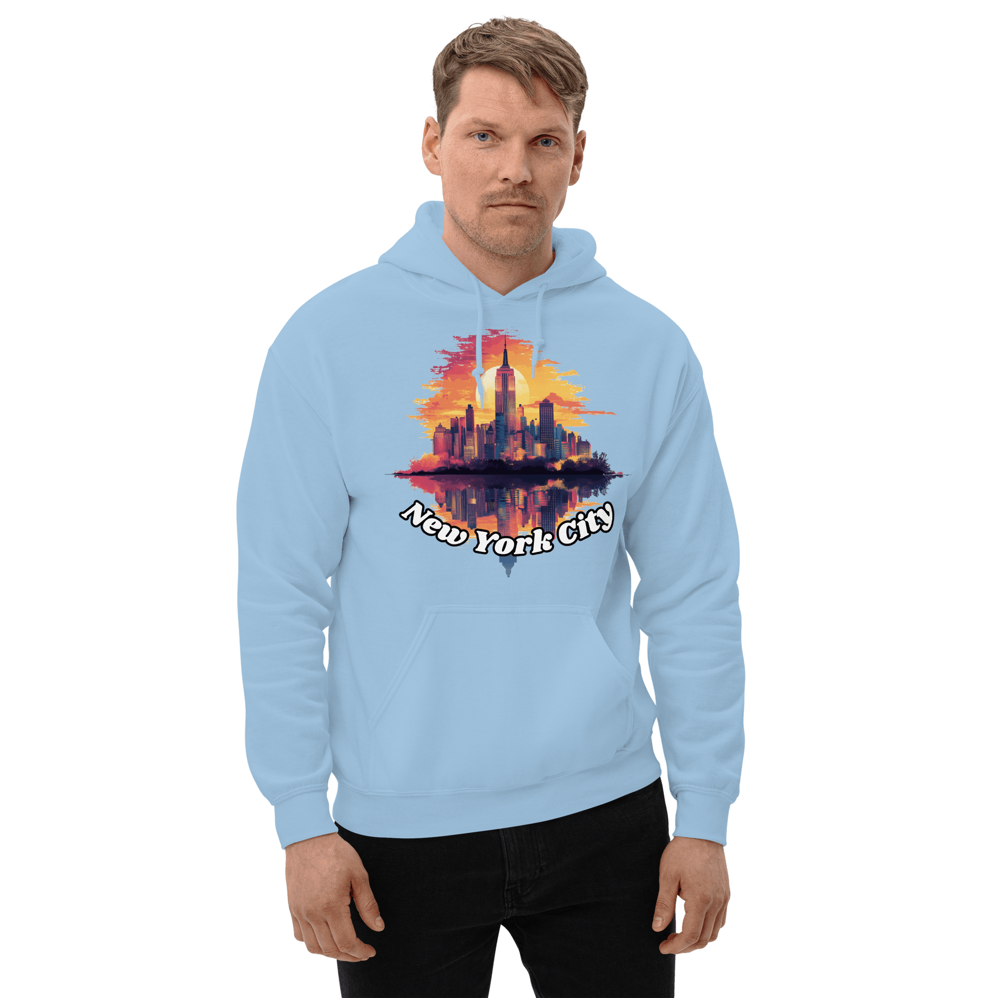 Unisex Heavy Blend Kapuzenpullover "New York City" - Artexio