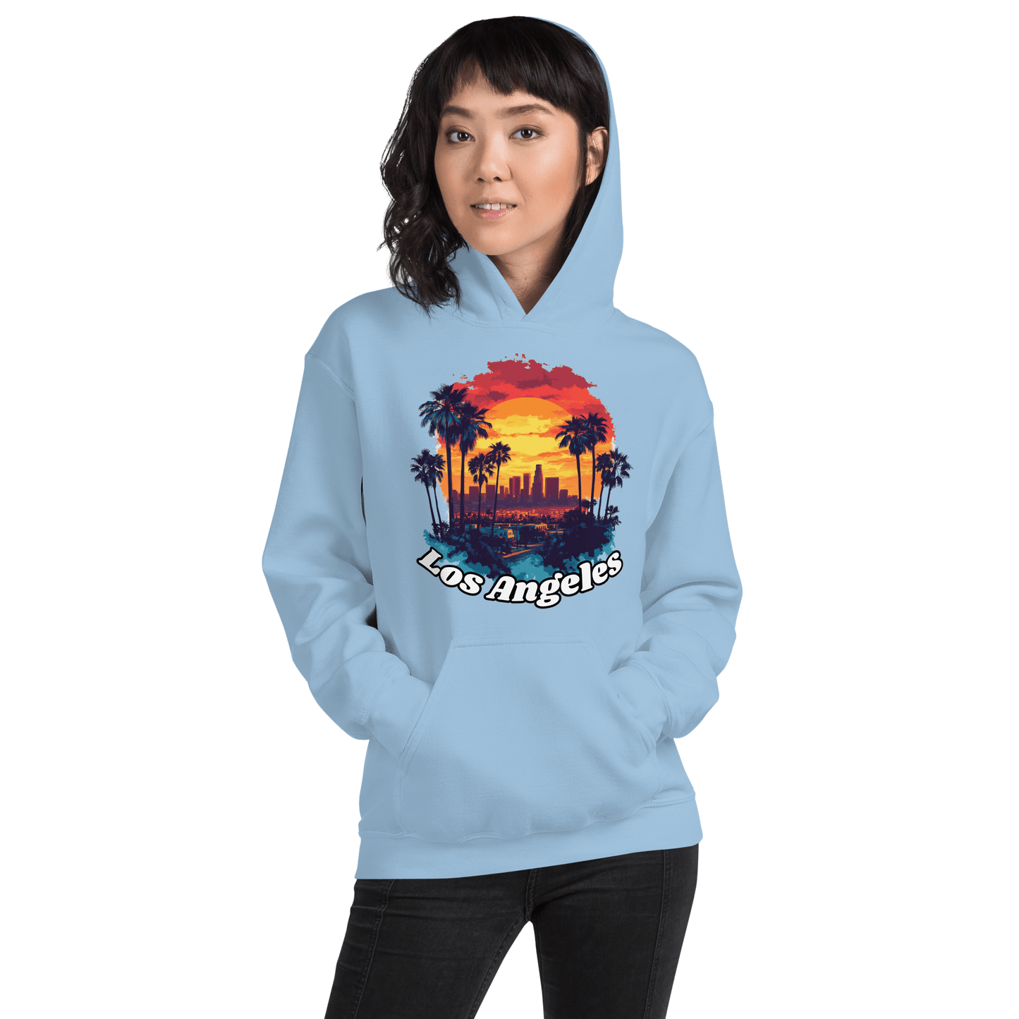 Unisex Heavy Blend Kapuzenpullover "Los Angeles" - Artexio