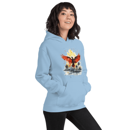 Unisex Heavy Blend Kapuzenpullover "Firebird" - Artexio