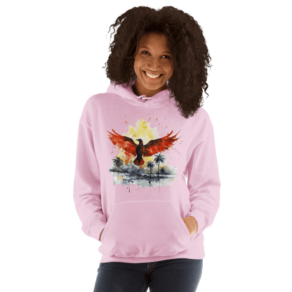 Unisex Heavy Blend Kapuzenpullover "Firebird" - Artexio