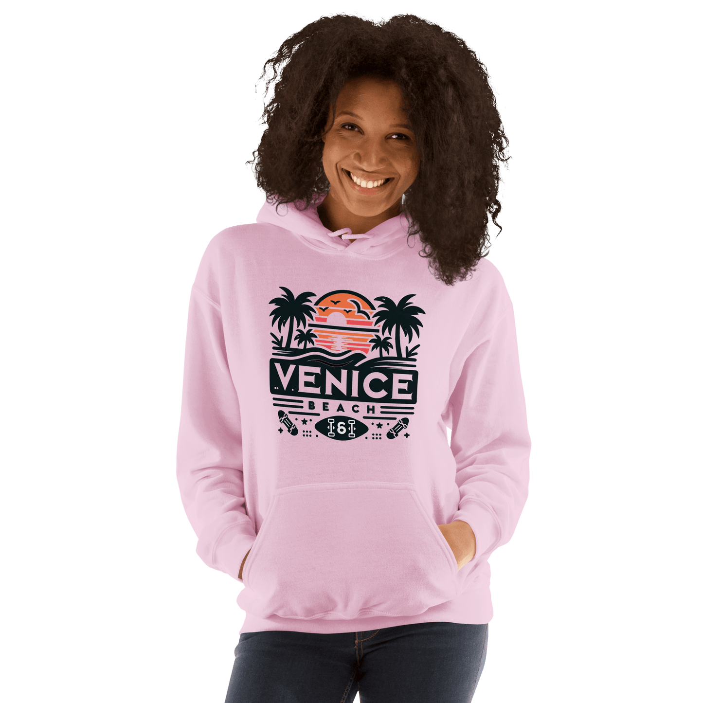 Unisex Heavy Blend Kapuzenpullover "Venice Beach" - Artexio