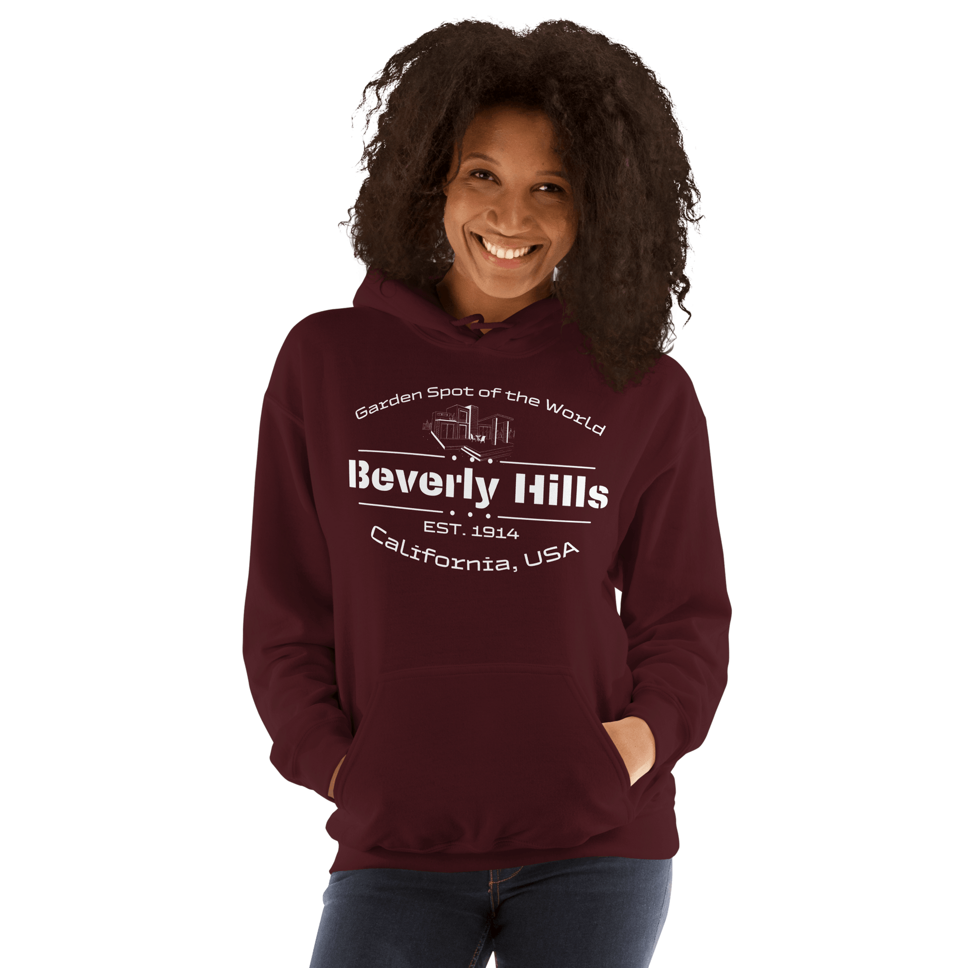 Unisex Heavy Blend Kapuzenpullover "Beverly Hills" - Artexio