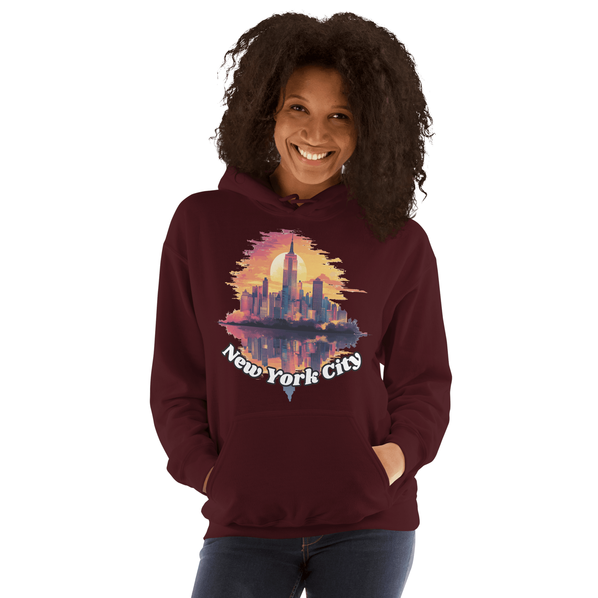 Unisex Heavy Blend Kapuzenpullover "New York City" - Artexio