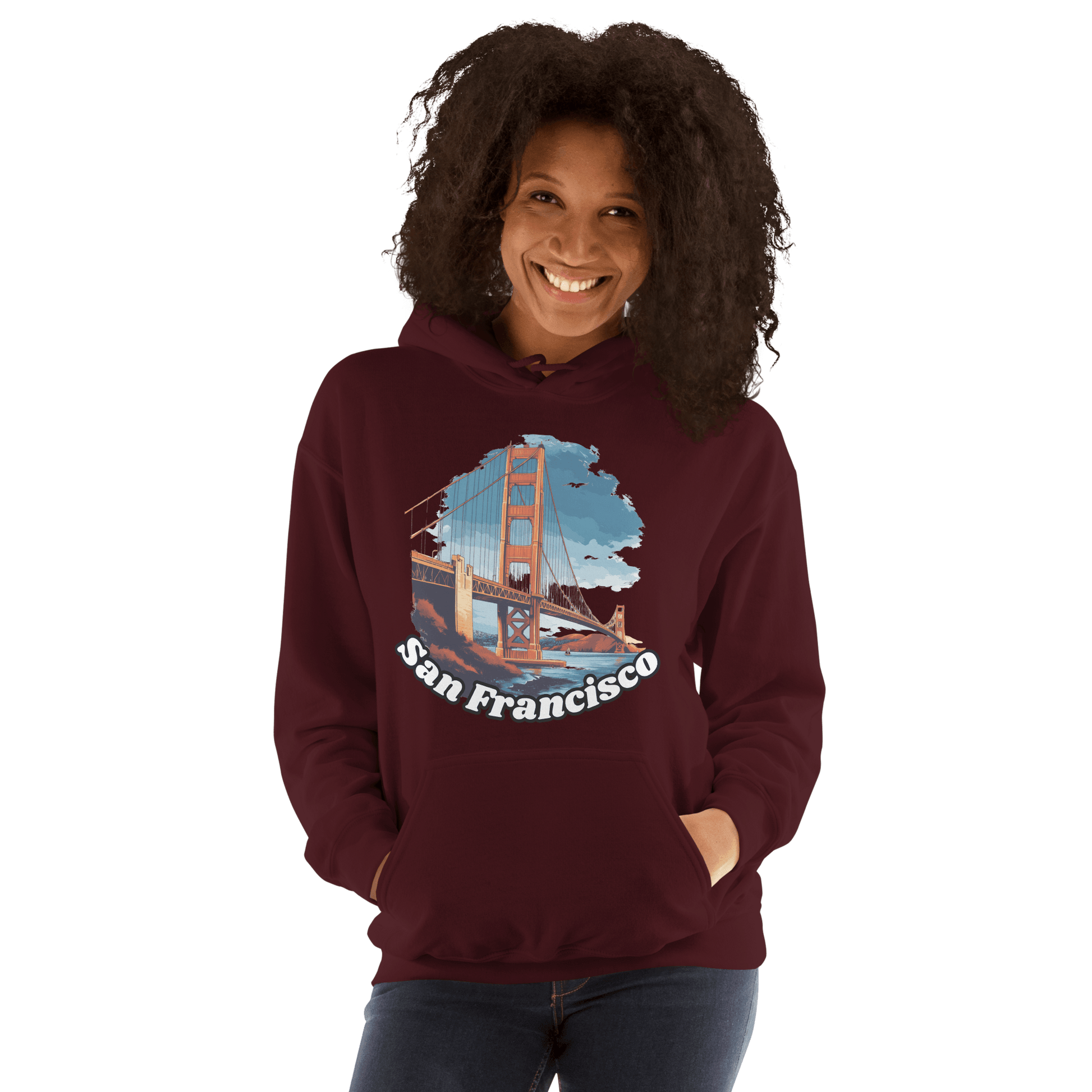 Unisex Heavy Blend Kapuzenpullover "San Francisco" - Artexio