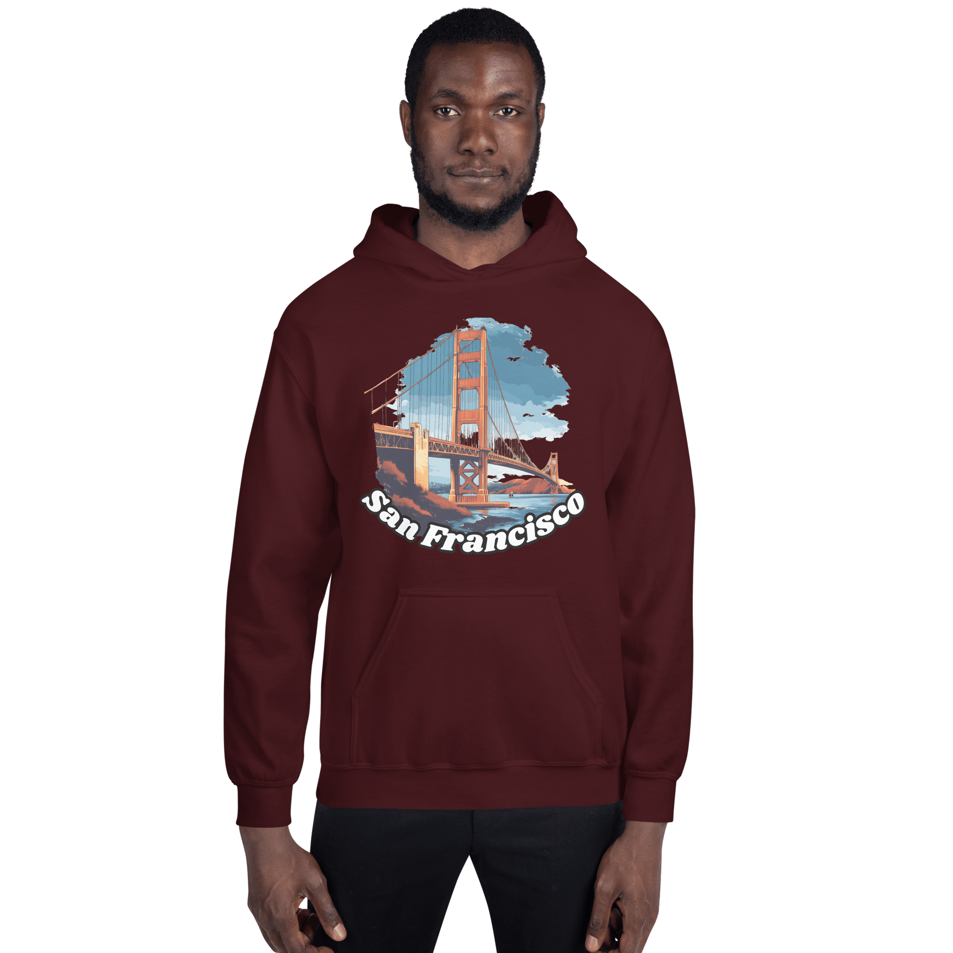 Unisex Heavy Blend Kapuzenpullover "San Francisco" - Artexio