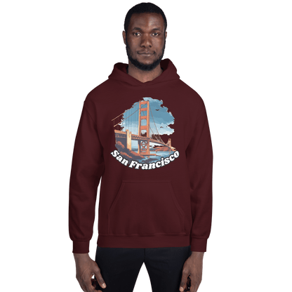 Unisex Heavy Blend Kapuzenpullover "San Francisco" - Artexio