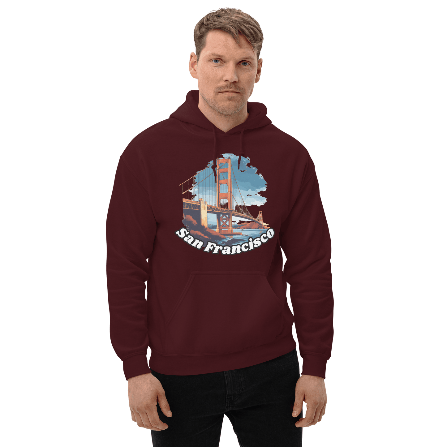 Unisex Heavy Blend Kapuzenpullover "San Francisco" - Artexio