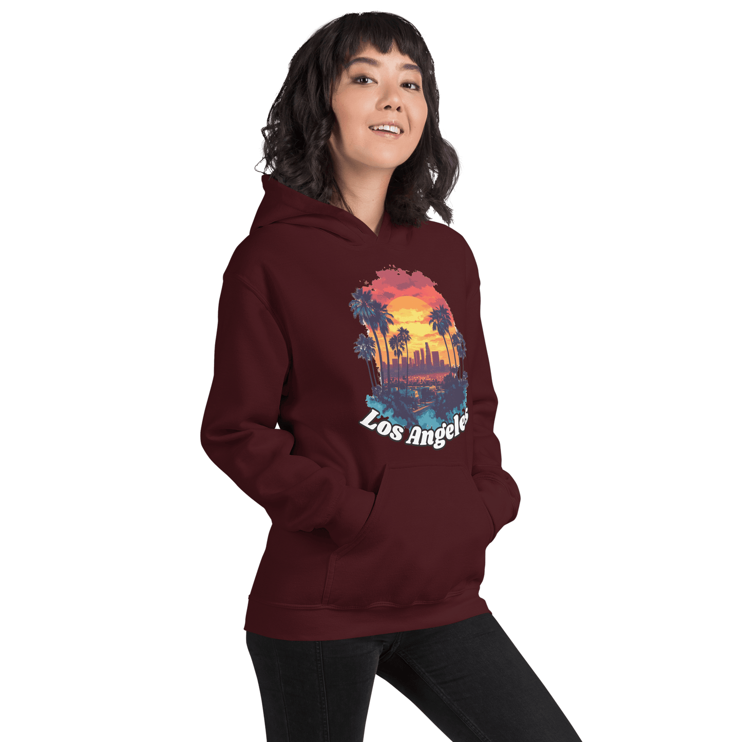 Unisex Heavy Blend Kapuzenpullover "Los Angeles" - Artexio