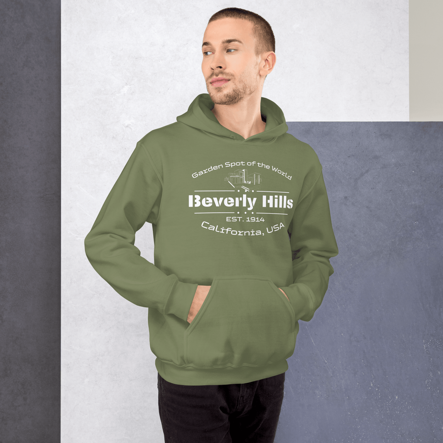 Unisex Heavy Blend Kapuzenpullover "Beverly Hills" - Artexio