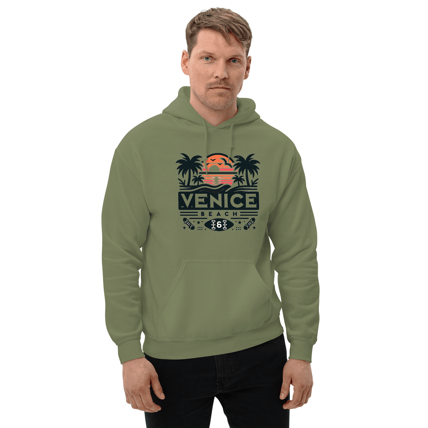 Unisex Heavy Blend Kapuzenpullover "Venice Beach" - Artexio