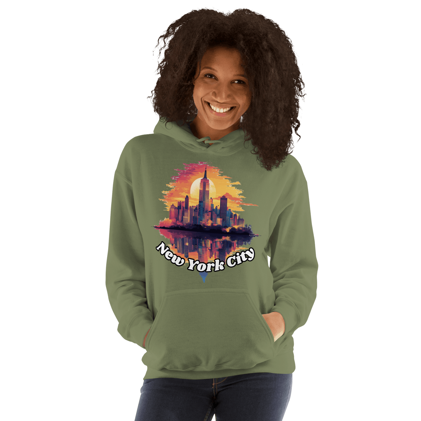 Unisex Heavy Blend Kapuzenpullover "New York City" - Artexio