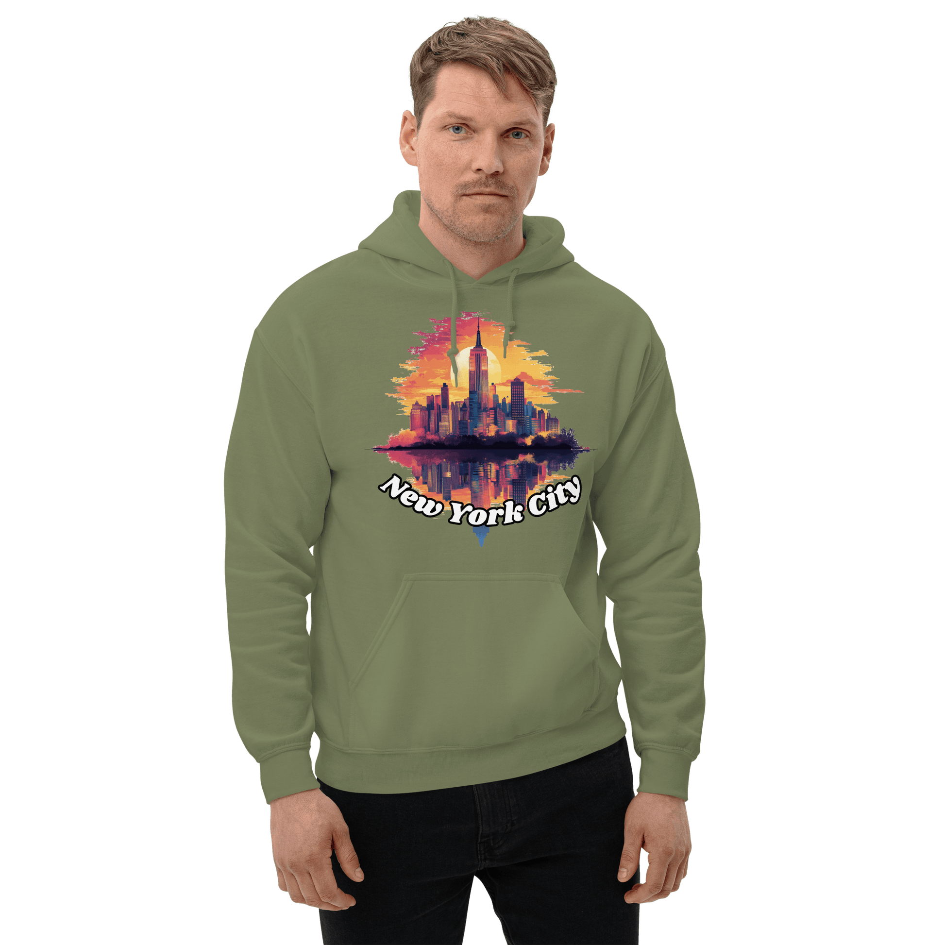 Unisex Heavy Blend Kapuzenpullover "New York City" - Artexio