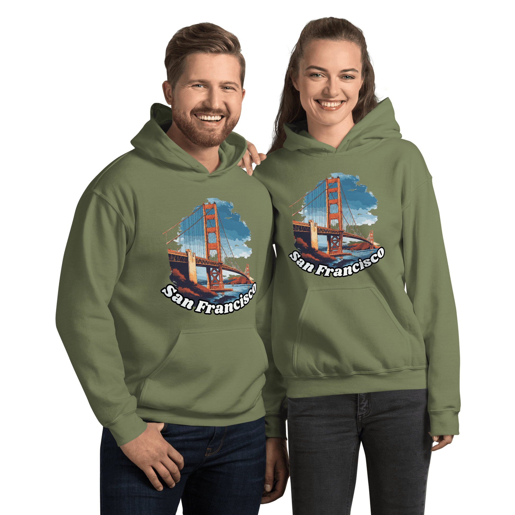 Unisex Heavy Blend Kapuzenpullover "San Francisco" - Artexio