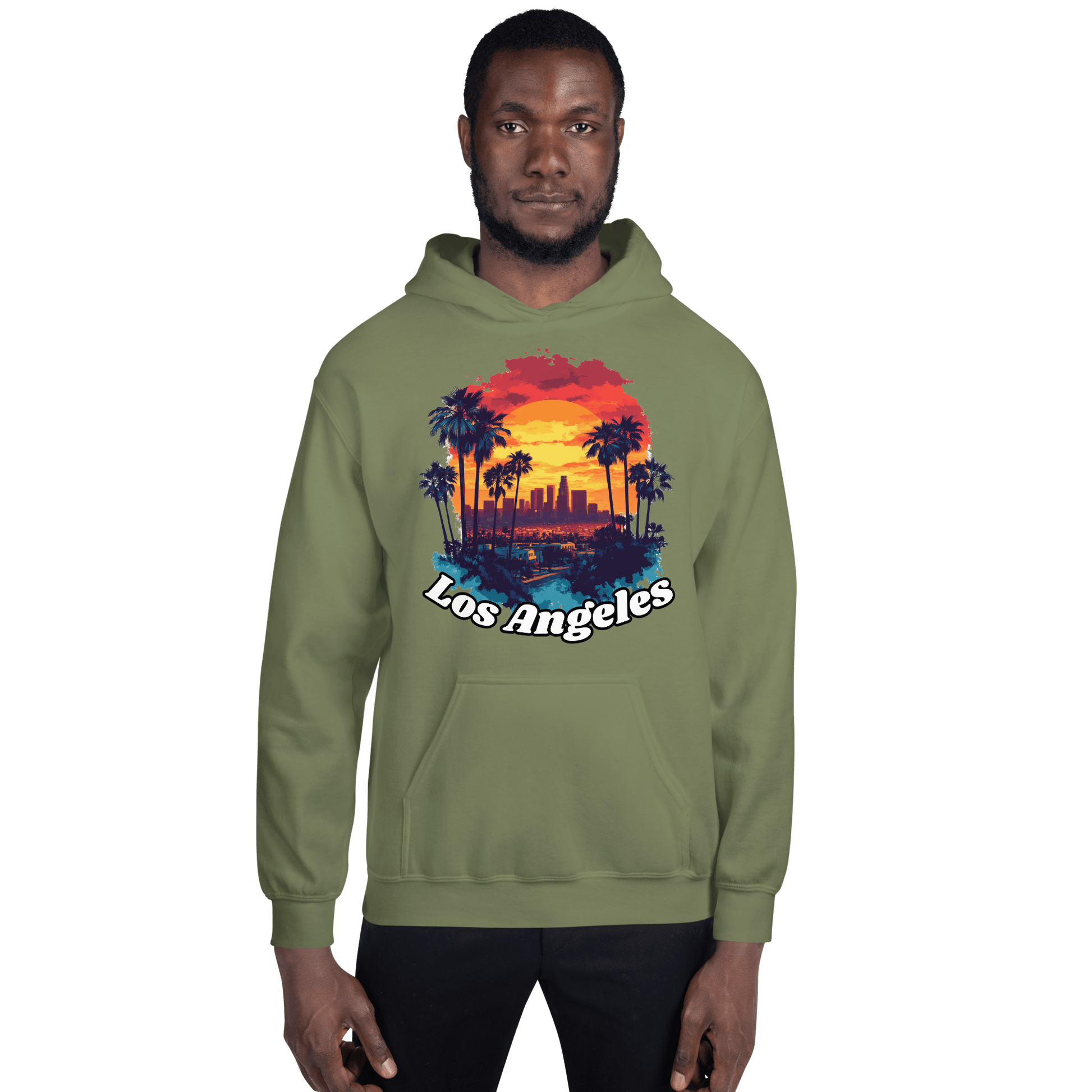 Unisex Heavy Blend Kapuzenpullover "Los Angeles" - Artexio