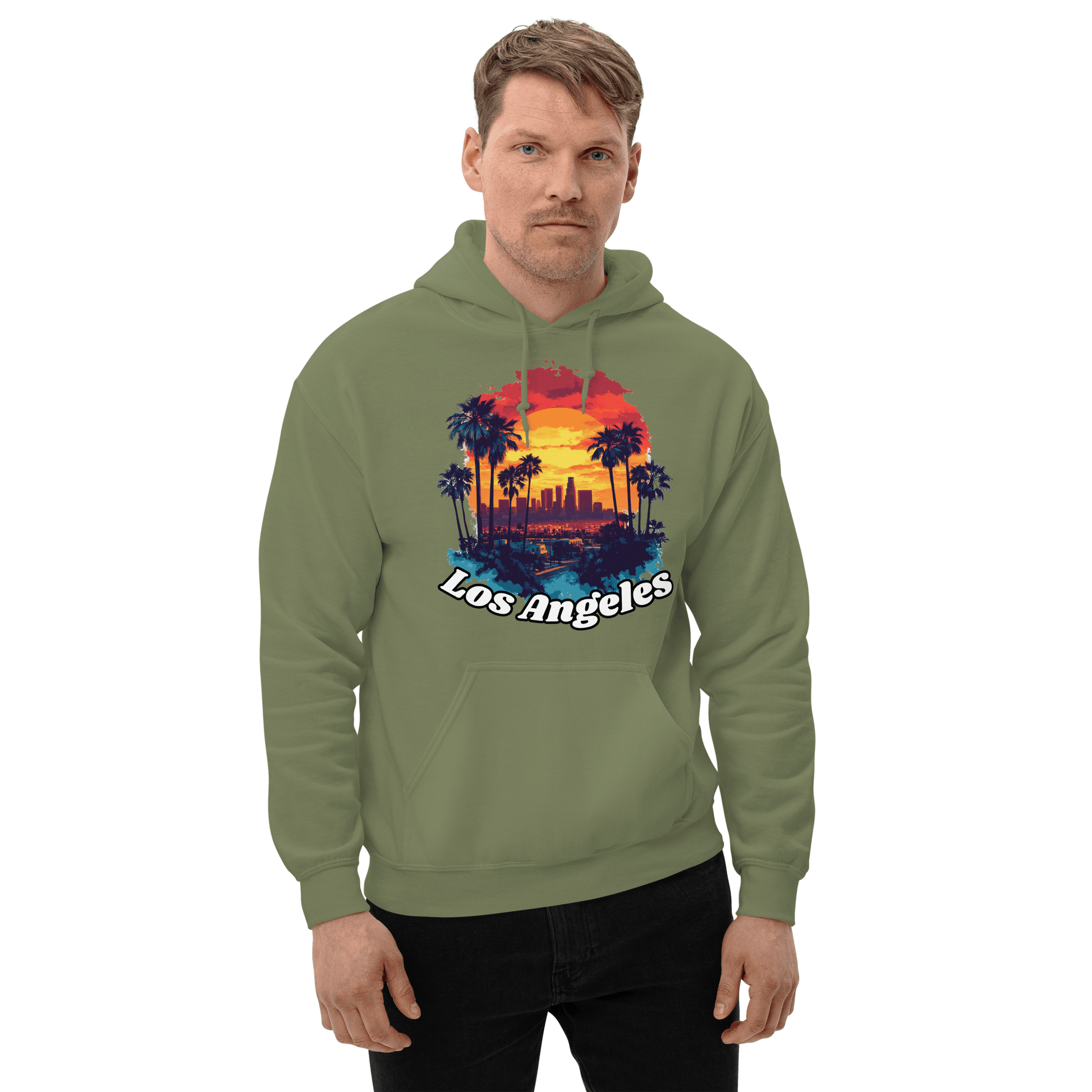 Unisex Heavy Blend Kapuzenpullover "Los Angeles" - Artexio