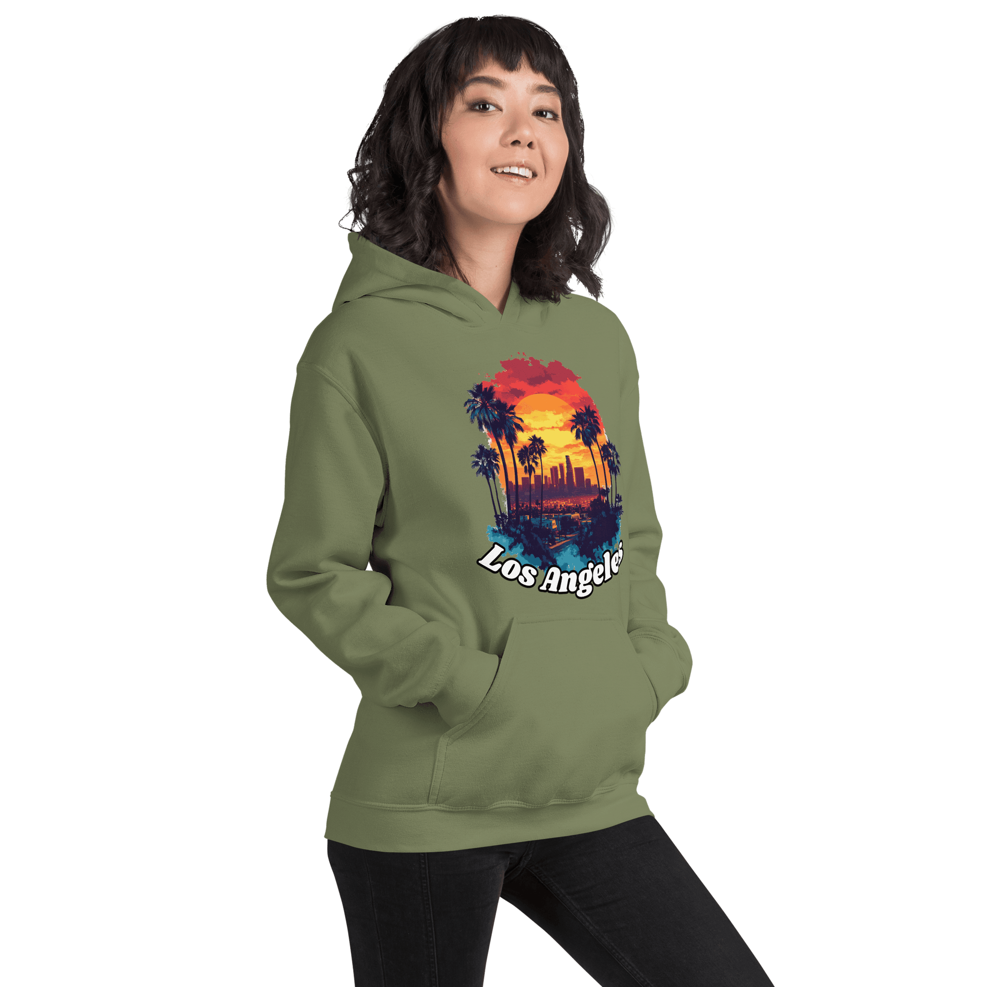 Unisex Heavy Blend Kapuzenpullover "Los Angeles" - Artexio