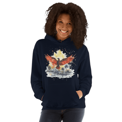 Unisex Heavy Blend Kapuzenpullover "Firebird" - Artexio