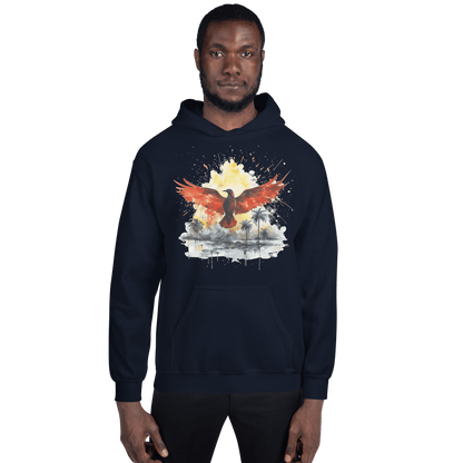 Unisex Heavy Blend Kapuzenpullover "Firebird" - Artexio