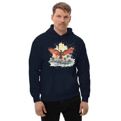 Unisex Heavy Blend Kapuzenpullover "Firebird" - Artexio