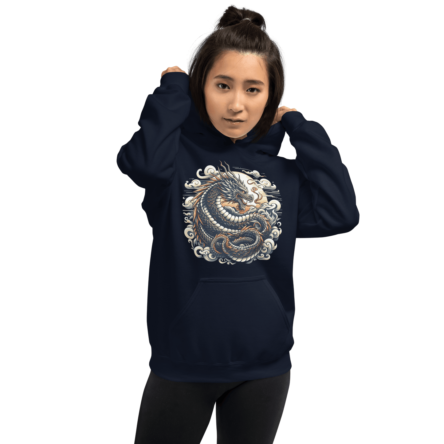 Unisex Heavy Blend Kapuzenpullover "Drache" - Artexio