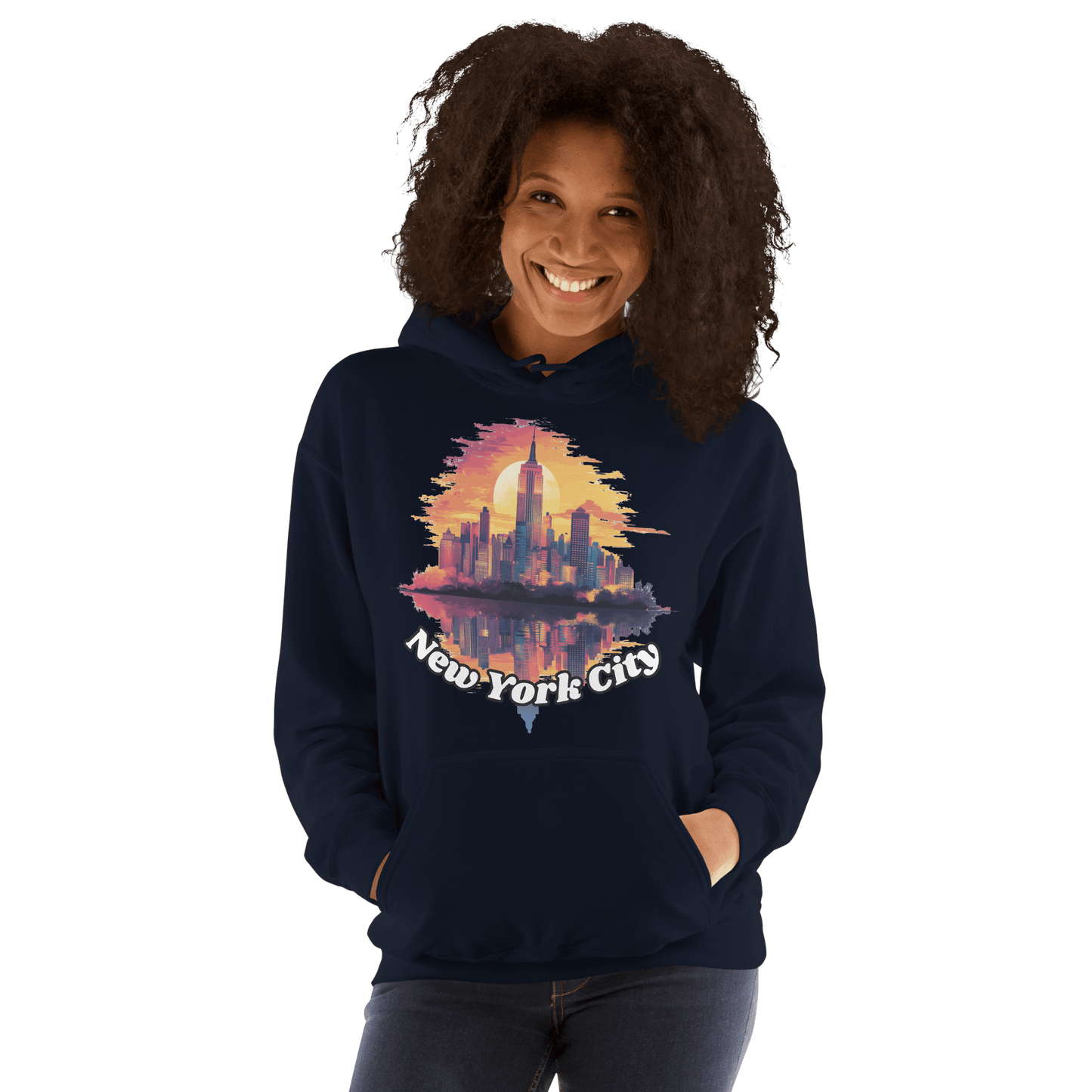 Unisex Heavy Blend Kapuzenpullover "New York City" - Artexio