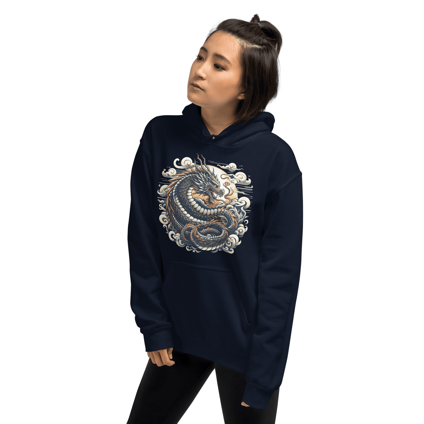 Unisex Heavy Blend Kapuzenpullover "Drache" - Artexio