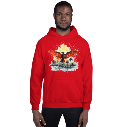 Unisex Heavy Blend Kapuzenpullover "Firebird" - Artexio