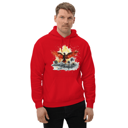 Unisex Heavy Blend Kapuzenpullover "Firebird" - Artexio