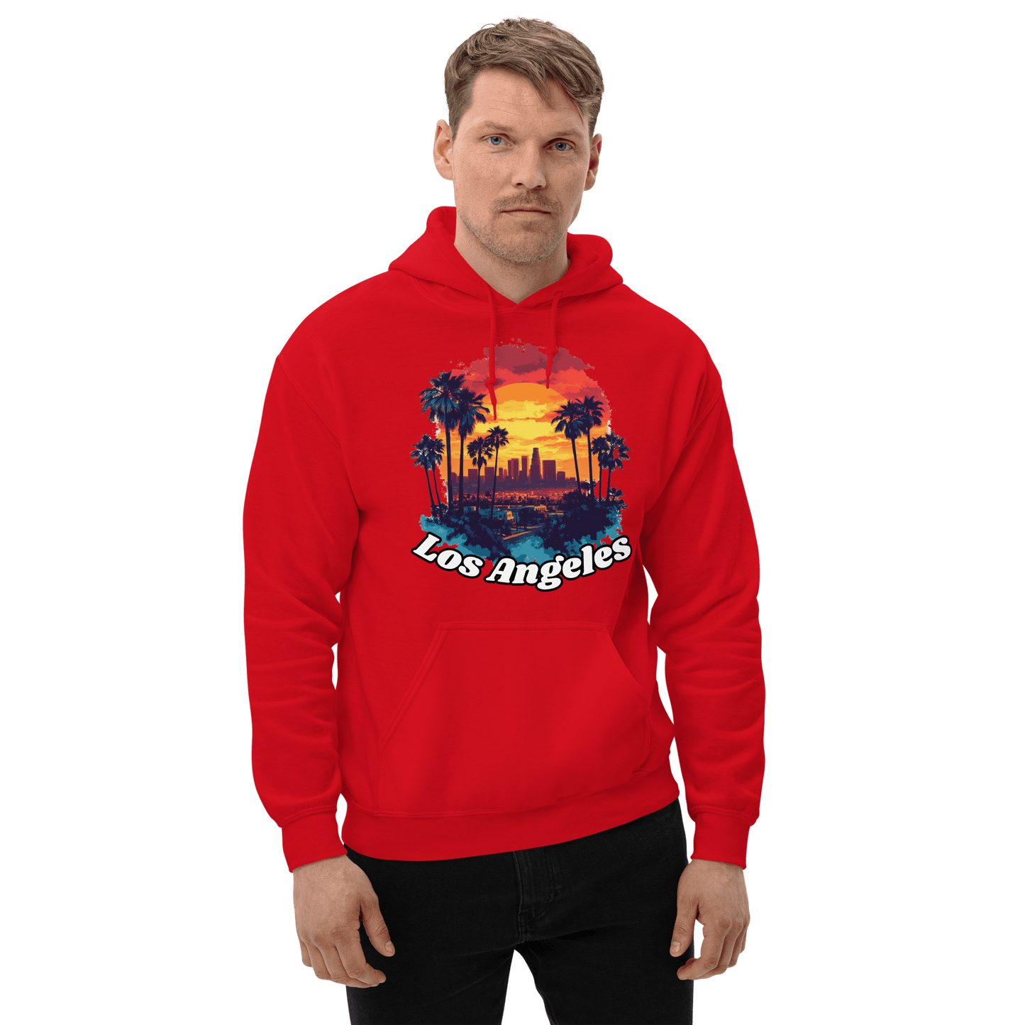 Unisex Heavy Blend Kapuzenpullover "Los Angeles" - Artexio