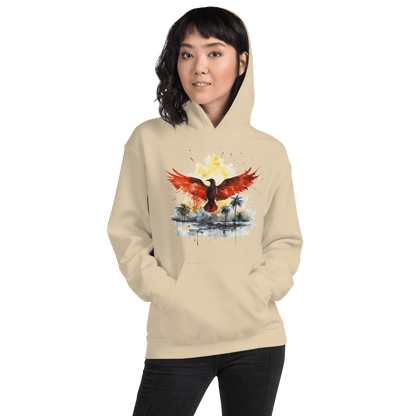 Unisex Heavy Blend Kapuzenpullover "Firebird" - Artexio