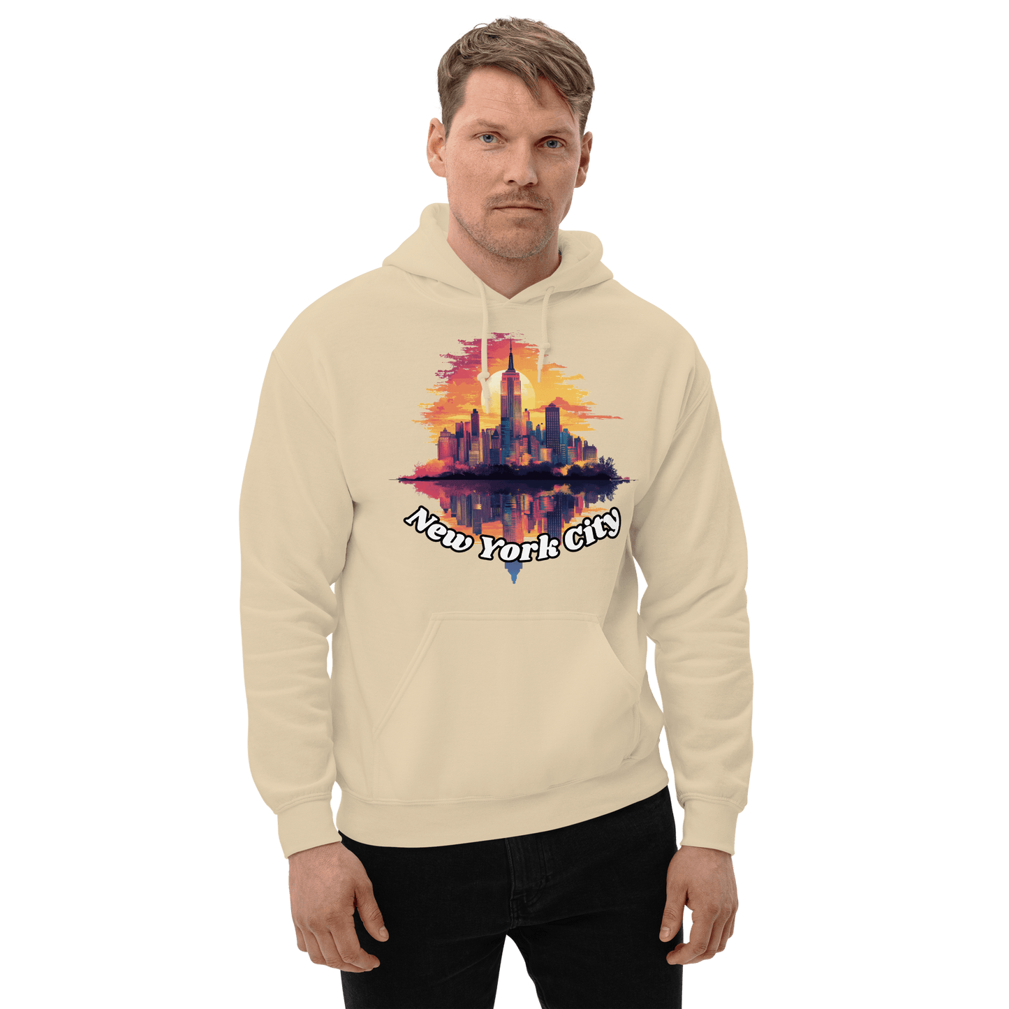 Unisex Heavy Blend Kapuzenpullover "New York City" - Artexio