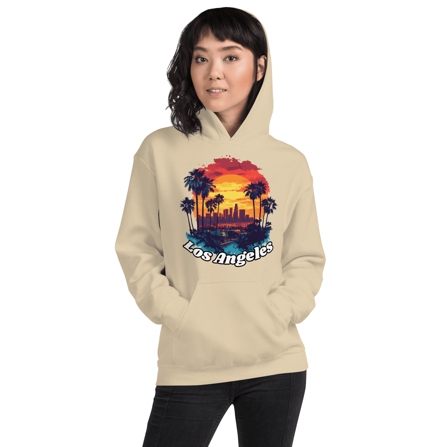 Unisex Heavy Blend Kapuzenpullover "Los Angeles" - Artexio