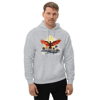 Unisex Heavy Blend Kapuzenpullover "Firebird" - Artexio