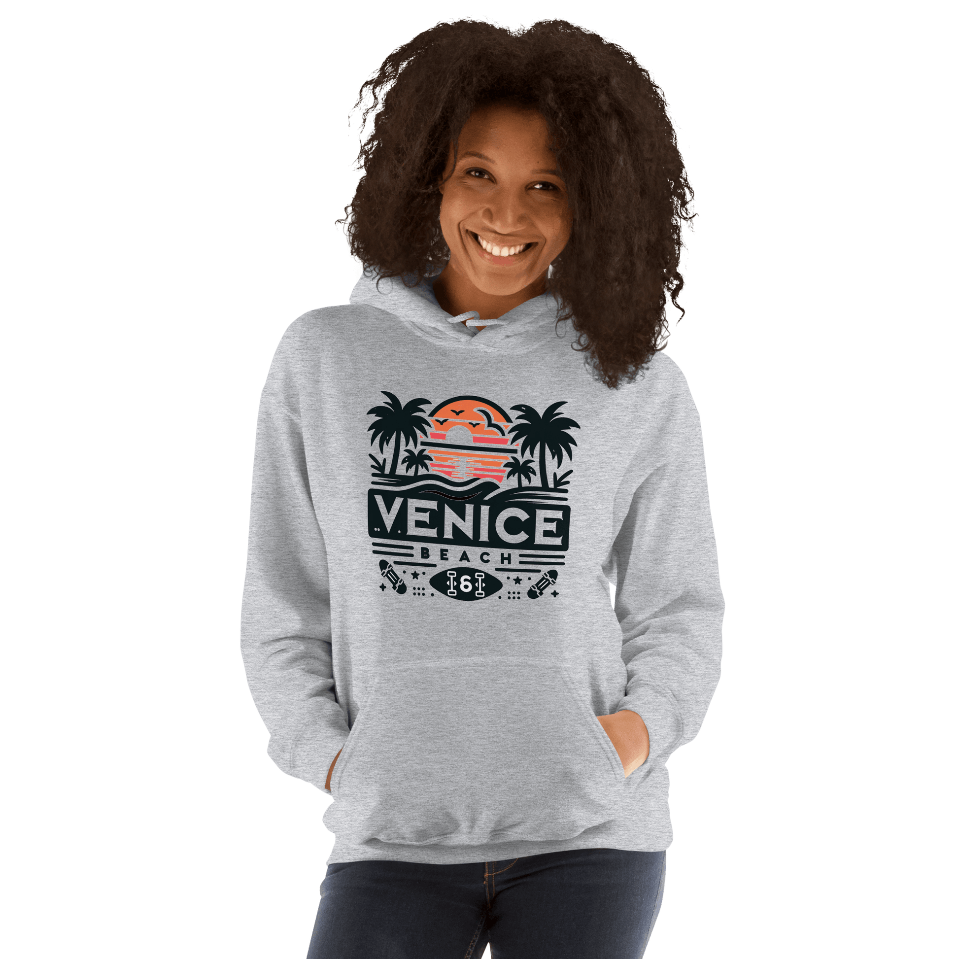 Unisex Heavy Blend Kapuzenpullover "Venice Beach" - Artexio