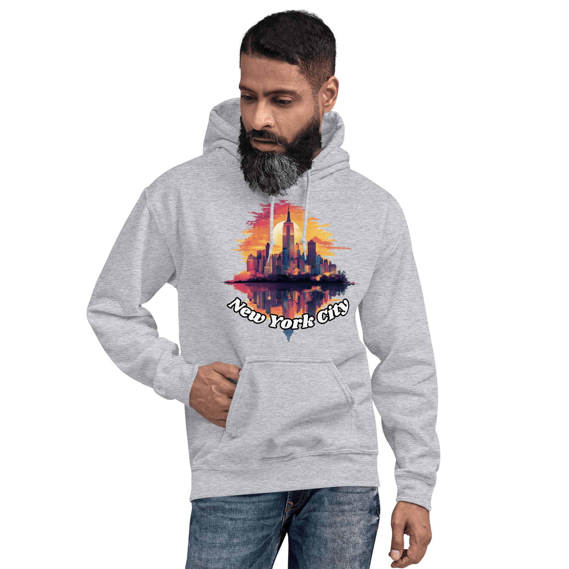 Unisex Heavy Blend Kapuzenpullover "New York City" - Artexio