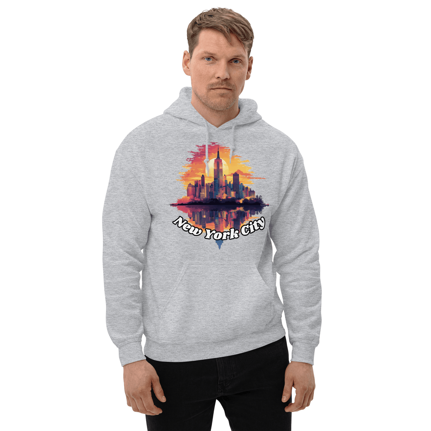 Unisex Heavy Blend Kapuzenpullover "New York City" - Artexio