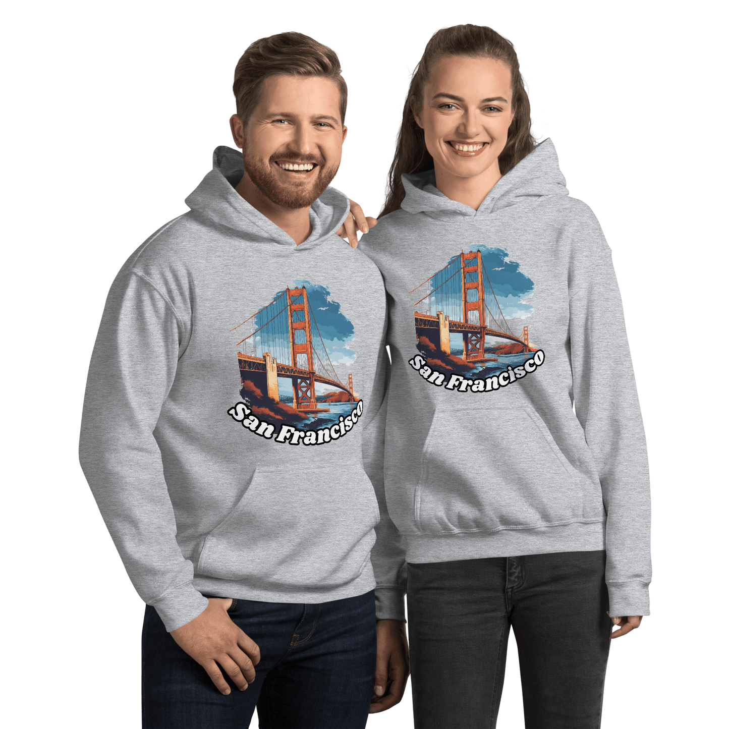 Unisex Heavy Blend Kapuzenpullover "San Francisco" - Artexio