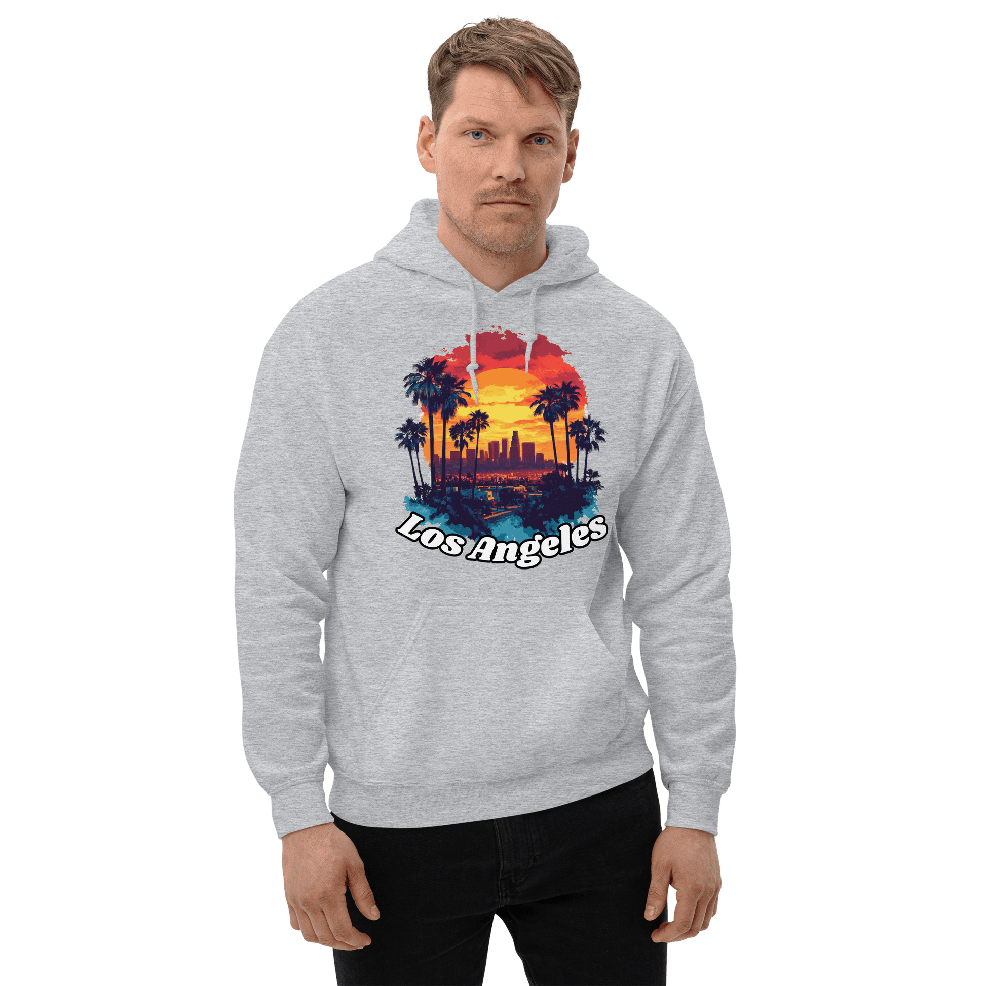 Unisex Heavy Blend Kapuzenpullover "Los Angeles" - Artexio