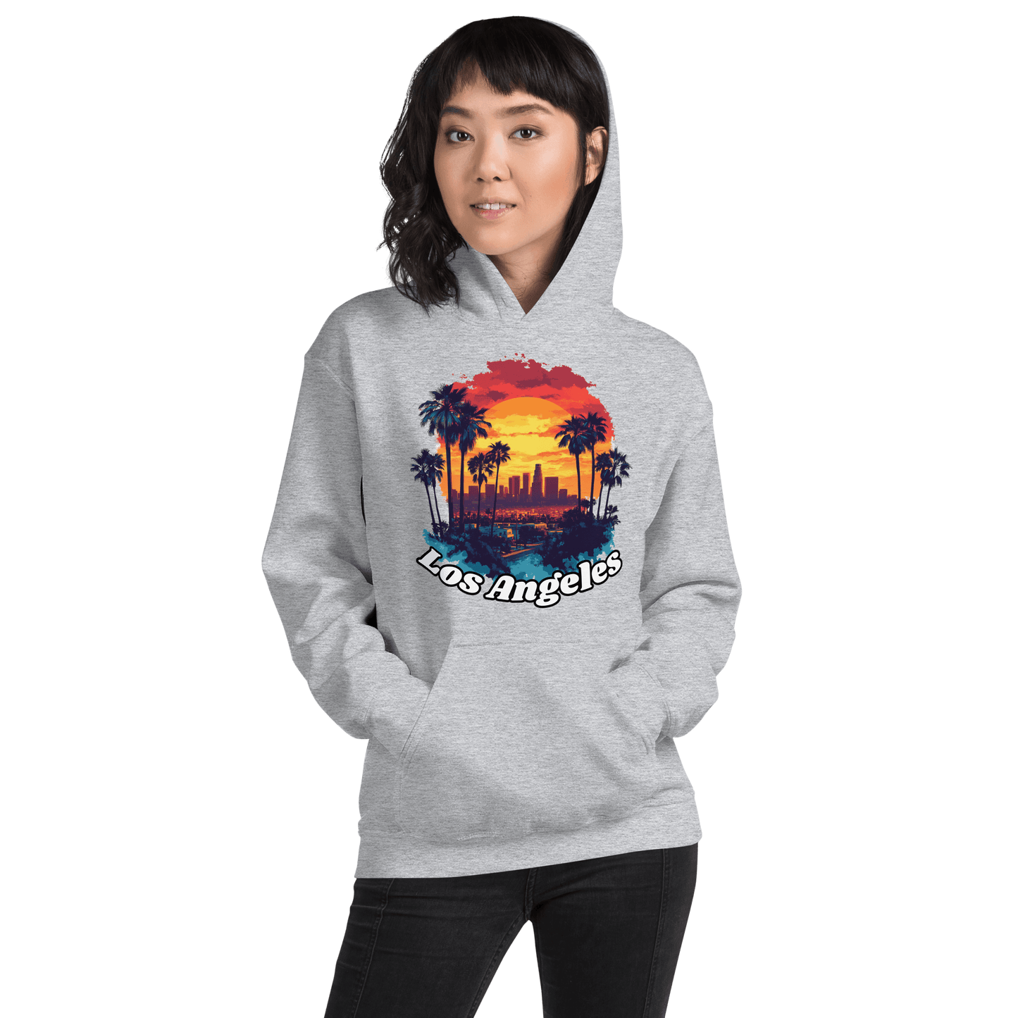 Unisex Heavy Blend Kapuzenpullover "Los Angeles" - Artexio