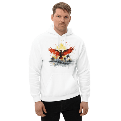 Unisex Heavy Blend Kapuzenpullover "Firebird" - Artexio