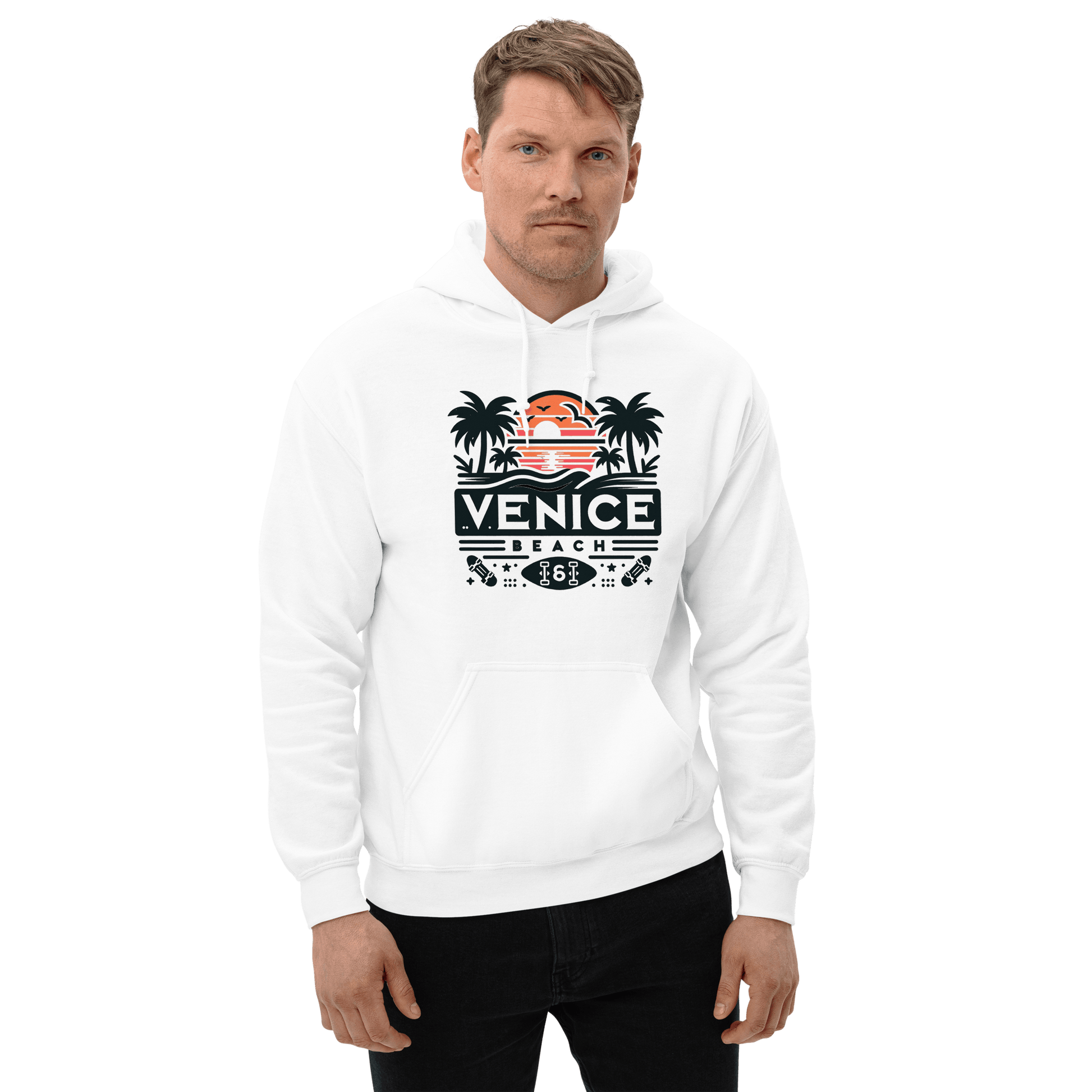 Unisex Heavy Blend Kapuzenpullover "Venice Beach" - Artexio