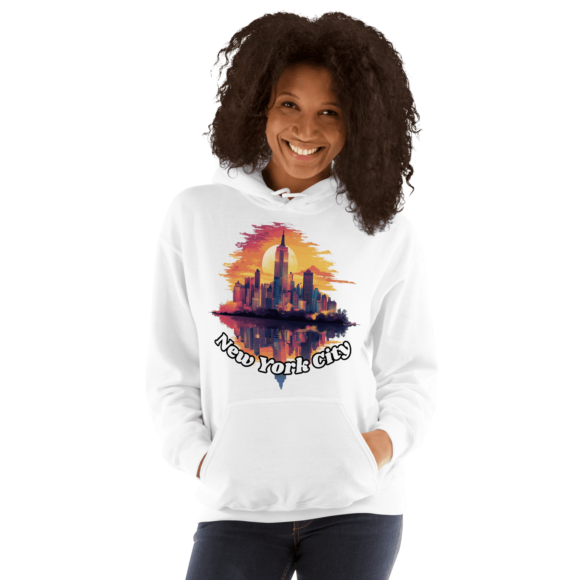 Unisex Heavy Blend Kapuzenpullover "New York City" - Artexio