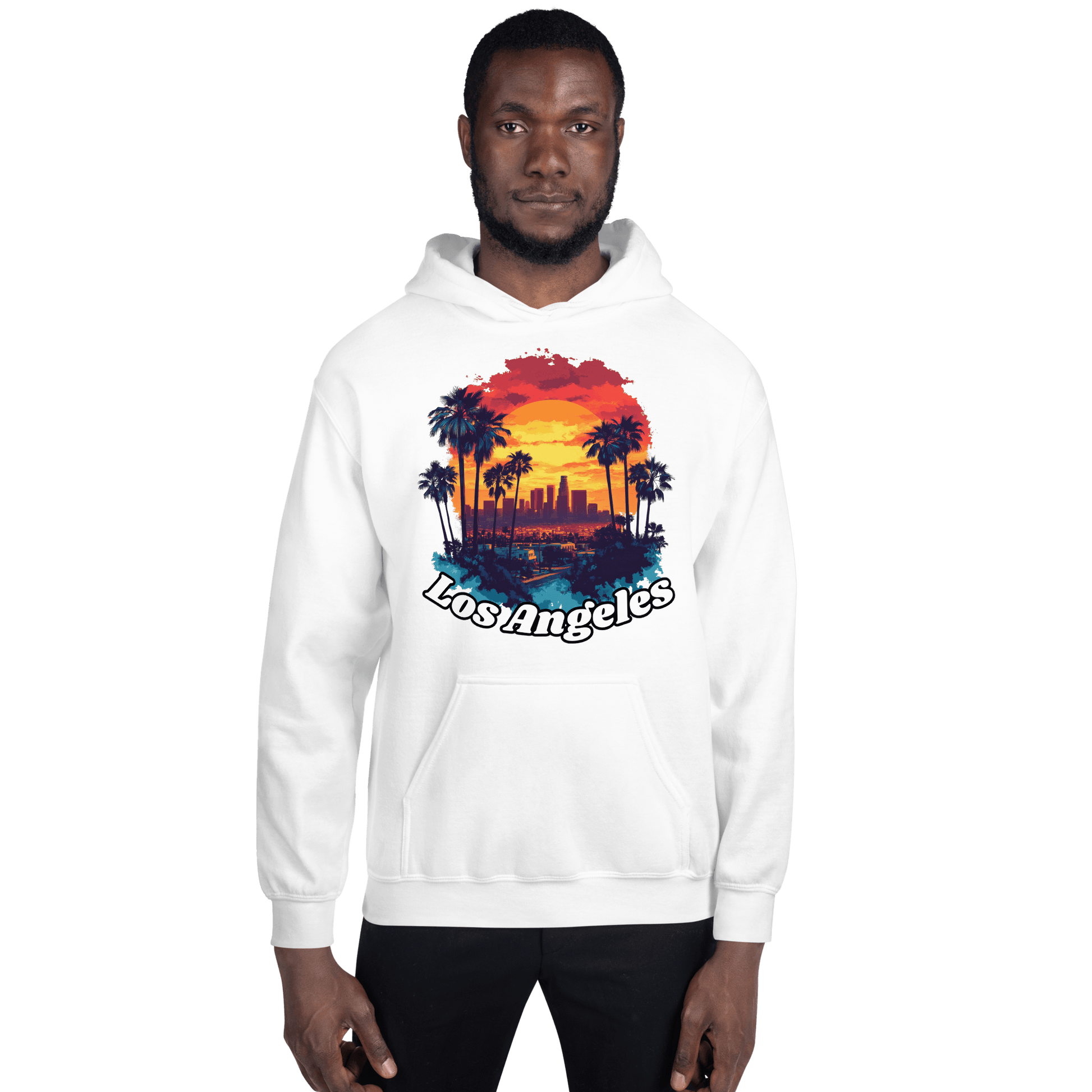 Unisex Heavy Blend Kapuzenpullover "Los Angeles" - Artexio