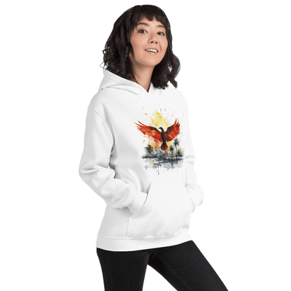 Unisex Heavy Blend Kapuzenpullover "Firebird" - Artexio