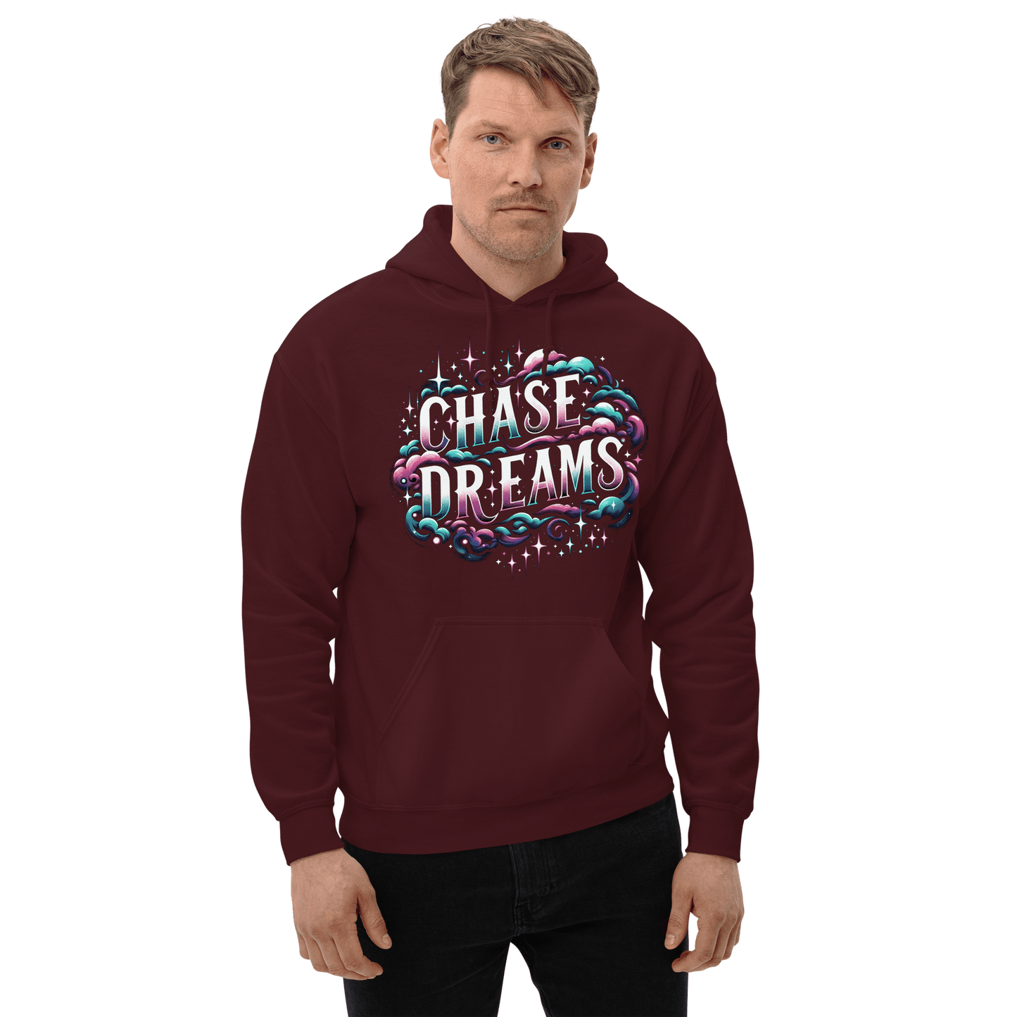 Unisex Heavy Blend Kapuzenpullover "Chase Dreams" - Artexio