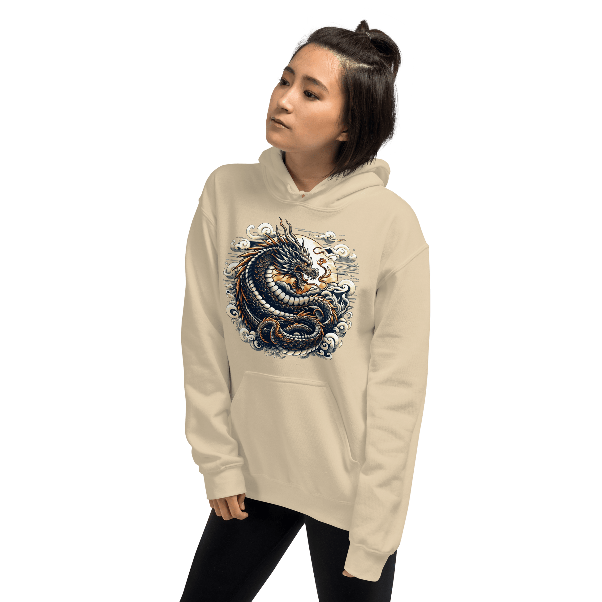 Unisex Heavy Blend Kapuzenpullover "Drache" - Artexio