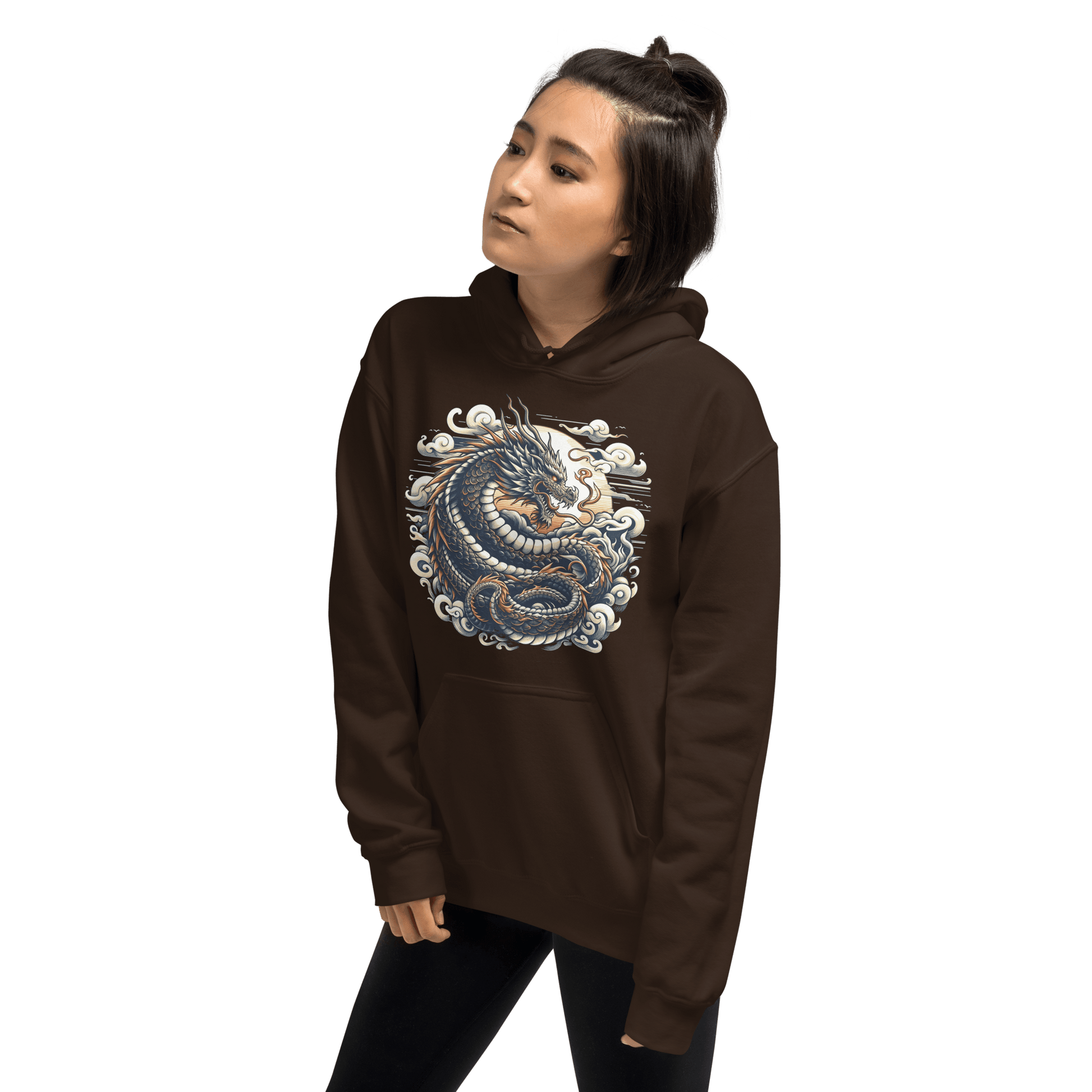 Unisex Heavy Blend Kapuzenpullover "Drache" - Artexio