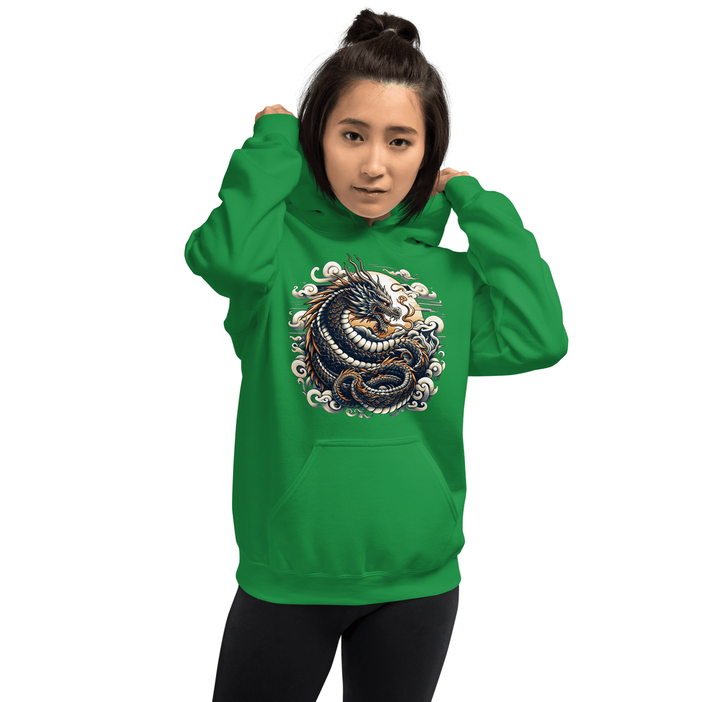 Unisex Heavy Blend Kapuzenpullover "Drache" - Artexio