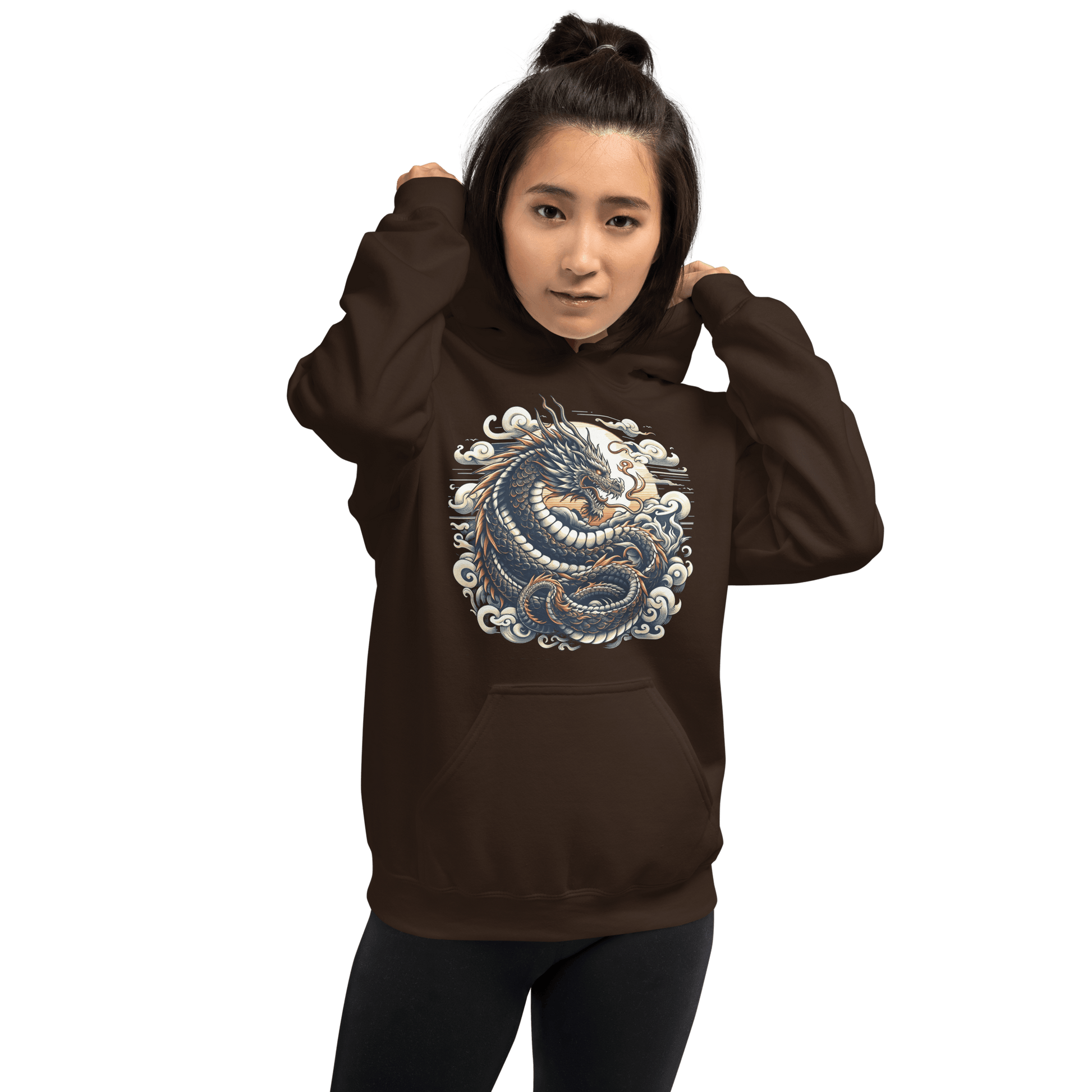 Unisex Heavy Blend Kapuzenpullover "Drache" - Artexio